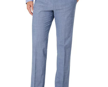 LAUREN RALPH LAUREN Men's Classic-Fit Suit Pants Blue Size 44x32 MSRP $190