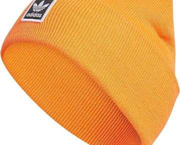 adidas Originals Unisex Originals Tall Utility Beanie Neon Bright Orange