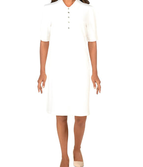 Lauren Ralph Lauren Womens Chase Collared Short Sleeves Shirtdress White Size XL