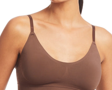 Lauren Ralph Lauren Women's Smoothing Wireless Bralette Brown Size XL MSRP $48