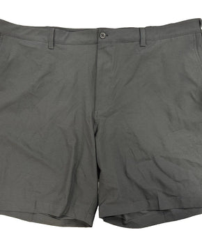 PGA TOUR Apparel Flat Front Men's Active Waistband Golf Shorts Gray Men Size 44