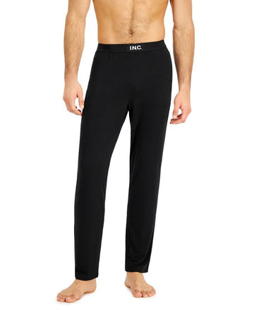 INC International Concepts Men's Pajama Pants (Black, Small) Size S