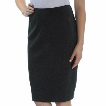 Kasper Women's Ponte Slim Skirt Gray Size 10