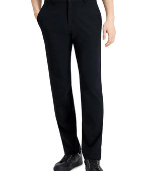 Alfani Mens Regular-Fit Solid Tech Deep Black Size 36 MSRP $75