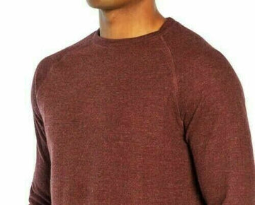 Banana Republic mens crew pull over Red burgundy Size XL