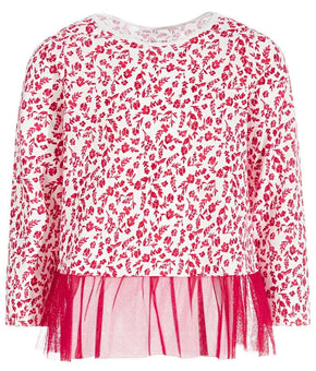 First Impressions Toddler Girls Holly-Print Tunic Red Size 4T