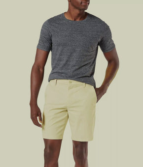 DOCKERS Men's Ultimate Supreme Flex Stretch Solid Shorts Yellow Size 38 MSRP $60