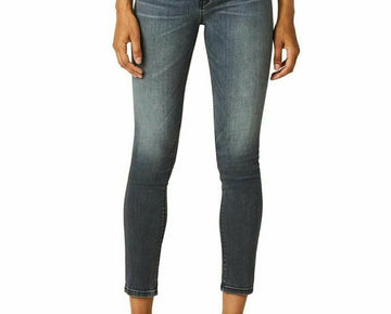 Hudson Jeans | Women's Nico Mid-Rise Stretch Skinny Jeans Grey Size 24 MSRP $195