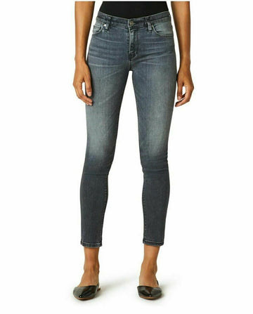 Hudson Jeans | Women's Nico Mid-Rise Stretch Skinny Jeans Grey Size 24 MSRP $195