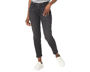 Lauren Ralph Lauren Womens Relaxed Tapered Ankle Jeans Black Size 14 MSRP $125