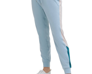 Calvin Klein Performance Womens Colorblocked Jogger Pants Blue Size 2XL MSRP $60