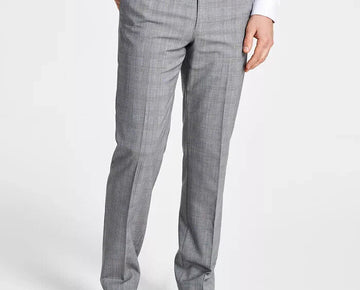 LAUREN RALPH LAUREN Men Classic-Fit UltraFlex Stretch Suit Pants Gray 34x32 $190