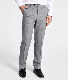 LAUREN RALPH LAUREN Men Classic-Fit UltraFlex Stretch Suit Pants Gray 36x34 $190