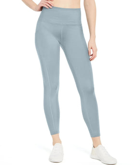 Ideology High-Waist Side-Pocket 7/8 Length Leggings Light Blue Size S
