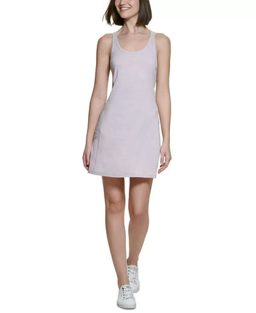 CALVIN KLEIN PERFORMANCE Womens Side-Pocket Exercise Dress Pink Size M MSRP $80