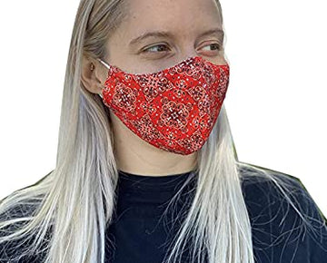 PJ Harlow Casual Mask, Red, Size L