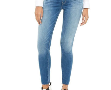 Hudson Jeans Women's Barbara Skinny Jeans Blue Size 24