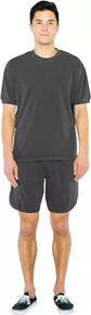 American Apparel Men's French Terry Basketball Short Faded Black, Size S