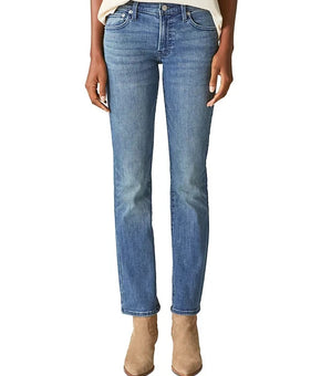 Lucky Brand Women's Sweet Straight Leg Jeans Blue Size 16/33 MSRP $99