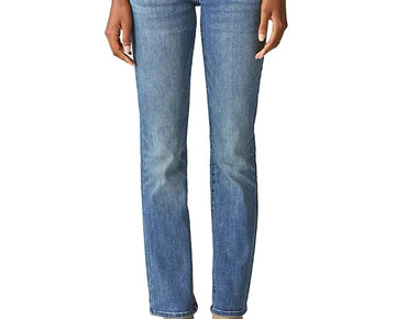 Lucky Brand Women's Sweet Straight Leg Jeans Blue Size 16/33 MSRP $99