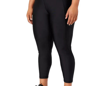FILA Women's Walk This Way 7/8 Leggings Black Pocket Plus Size 2X MSRP $52