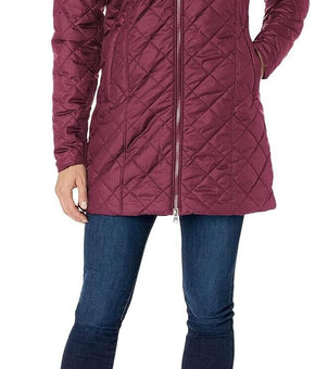Columbia Women's Copper Crest Long Jacket burgundy Red Size M
