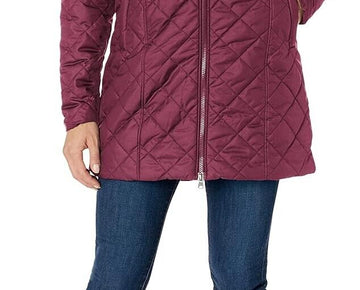 Columbia Women's Copper Crest Long Jacket burgundy Red Size M