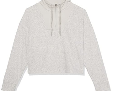 BASS OUTDOOR Women Knit Pullover, Gry Heather Large