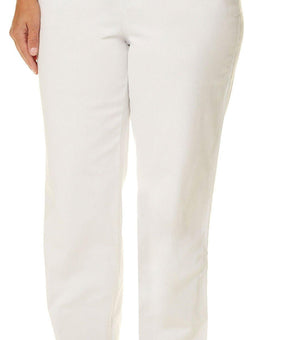 Gloria Vanderbilt Women's Plus Size Classic Amanda Jean White Size 18W