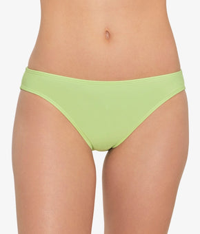 Salt + Cove Juniors' Hipster Bikini Bottoms Green Size L