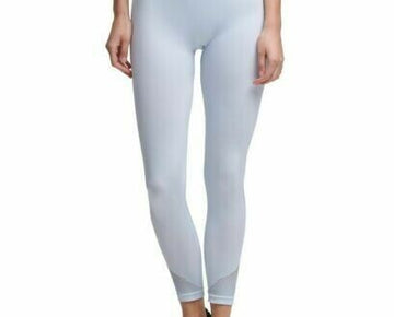 DKNY Sport High-Waist Seamless 7/8 Length Leggings Blue Size M MSRP $49