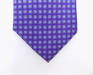 The Men's Store at Bloomingdale's Purple Silk Necktie MSRP $59
