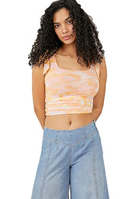 Free People Avenue Tank in Ivory Combo Size S