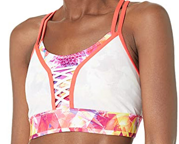 TYR SPORT Women's Standard Bikini, Yellow/Multi, Size L