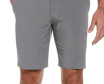 PGA TOUR Flat Front Horizontal Textured 9" Golf Short, Grey, Size 32 MSRP $65