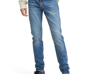 Levi's Men's Tapered Leg Skinny Jeans, Size 28 X 30, Med Blue MSRP $99
