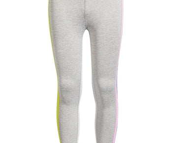 Ideology Big Girls Jersey Core Stretch Legging Grey Pink Blue Size XL 16