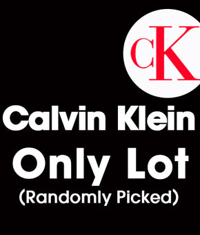 Sample Lot - Calvin Klein Only Lot, 3-6 Units, Shelf Pulls, (MSRP min. $300)