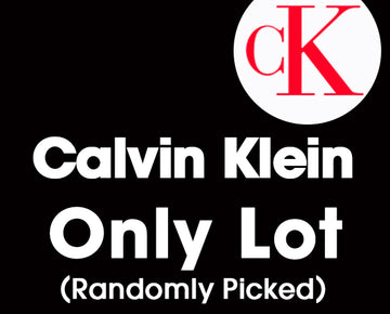 Sample Lot - Calvin Klein Only Lot, 3-6 Units, Shelf Pulls, (MSRP min. $300)