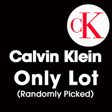 Sample Lot - Calvin Klein Only Lot, 3-6 Units, Shelf Pulls, (MSRP min. $300)