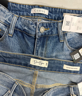 Women's Bottoms & Others Clothing Wholesale Lot, TOMMY HILFIGER, REEBOK, VINCE CAMUTO, GUESS, KARL LAGERFELD and more, 9 items, Shelf Pulls, MSRP $694