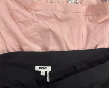 Women's Clothing Pants Wholesale Lot, DKNY, CALVIN KLEIN, and BAR III, 7 Items, Shelf Pulls, MSRP $613
