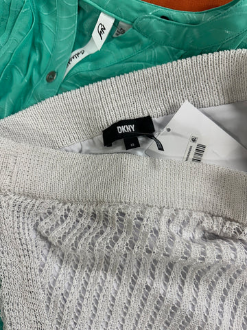 Women's Clothing Assorted Wholesale Lot, DKNY, KASPER, VINCE CAMUTO, AMERICAN APPAREL, CHARTER CLUB and more, 11 items, Shelf Pulls, MSRP $656