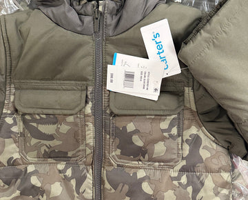 Kid's Clothing Jacket CARTER'S Wholesale Lot, 6 items, Store Stock, MSRP $540