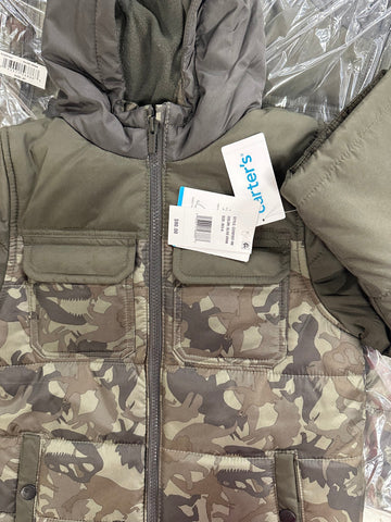 Kid's Clothing Jacket CARTER'S Wholesale Lot, 6 items, Store Stock, MSRP $540