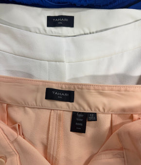 Women's Clothing Pants Wholesale Lot, DKNY, TAHARI, DEMOCRACY, ANNE KLEIN, BAR III and more, 10 items, Shelf Pulls, MSRP $750