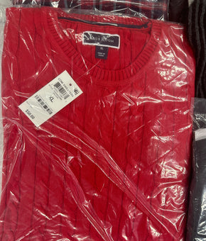 Men's Clothing Sweaters, Hats, Scarves, Wholesale Lot, KENNETH COLE, CLUB ROOM, 14 items, Shelf Pulls, MSRP $684