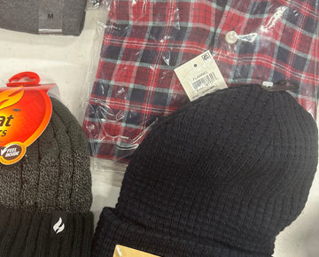 Men's Clothing Assorted Wholesale Lot, LEVI'S, POLO RALPH LAUREN, ADIDAS, EDDIE BAUER, HEAT HOLDERS and more, 11 items, Shelf Pulls, MSRP $511