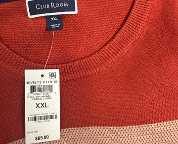 Men's Clothing Winter Tops Wholesale Lot, ALFANI, CLUB ROOM 9 items, Shelf Pulls, MSRP $650