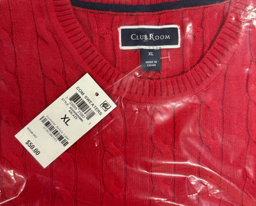 Men's Clothing Tops for Winter, Wholesale Lot, CLUB ROOM 9 items, New, MSRP $418